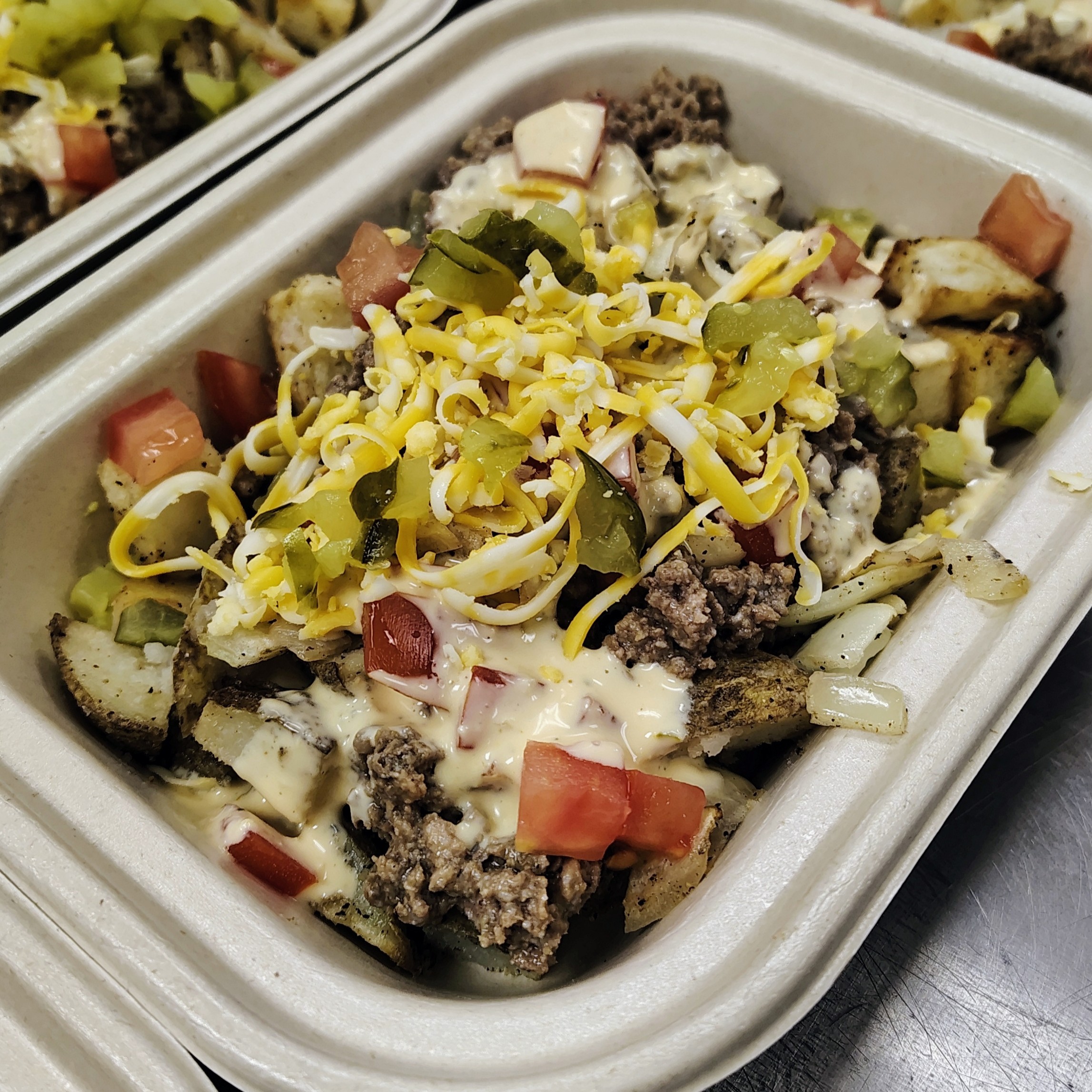 Animal Style Burger Bowl